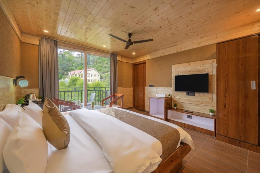 The Countryside Retreat I Vacations I Conference I Mice I Family Events I Open Air Terrace I Sky Bonfire I Kufri By Exotic Stays Шімла Екстер'єр фото