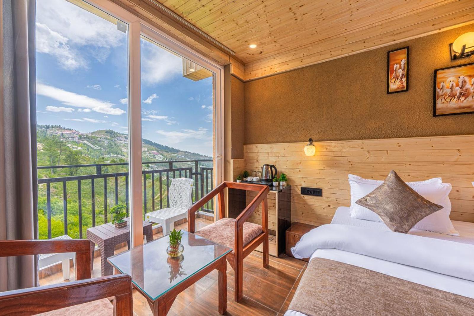 The Countryside Retreat I Vacations I Conference I Mice I Family Events I Open Air Terrace I Sky Bonfire I Kufri By Exotic Stays Шімла Екстер'єр фото