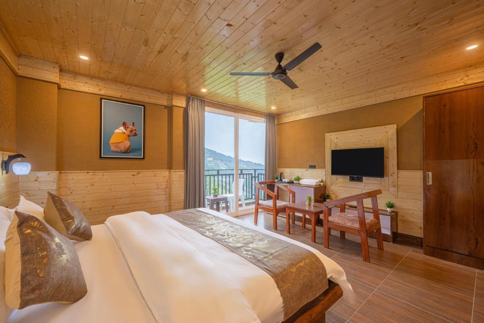 The Countryside Retreat I Vacations I Conference I Mice I Family Events I Open Air Terrace I Sky Bonfire I Kufri By Exotic Stays Шімла Екстер'єр фото