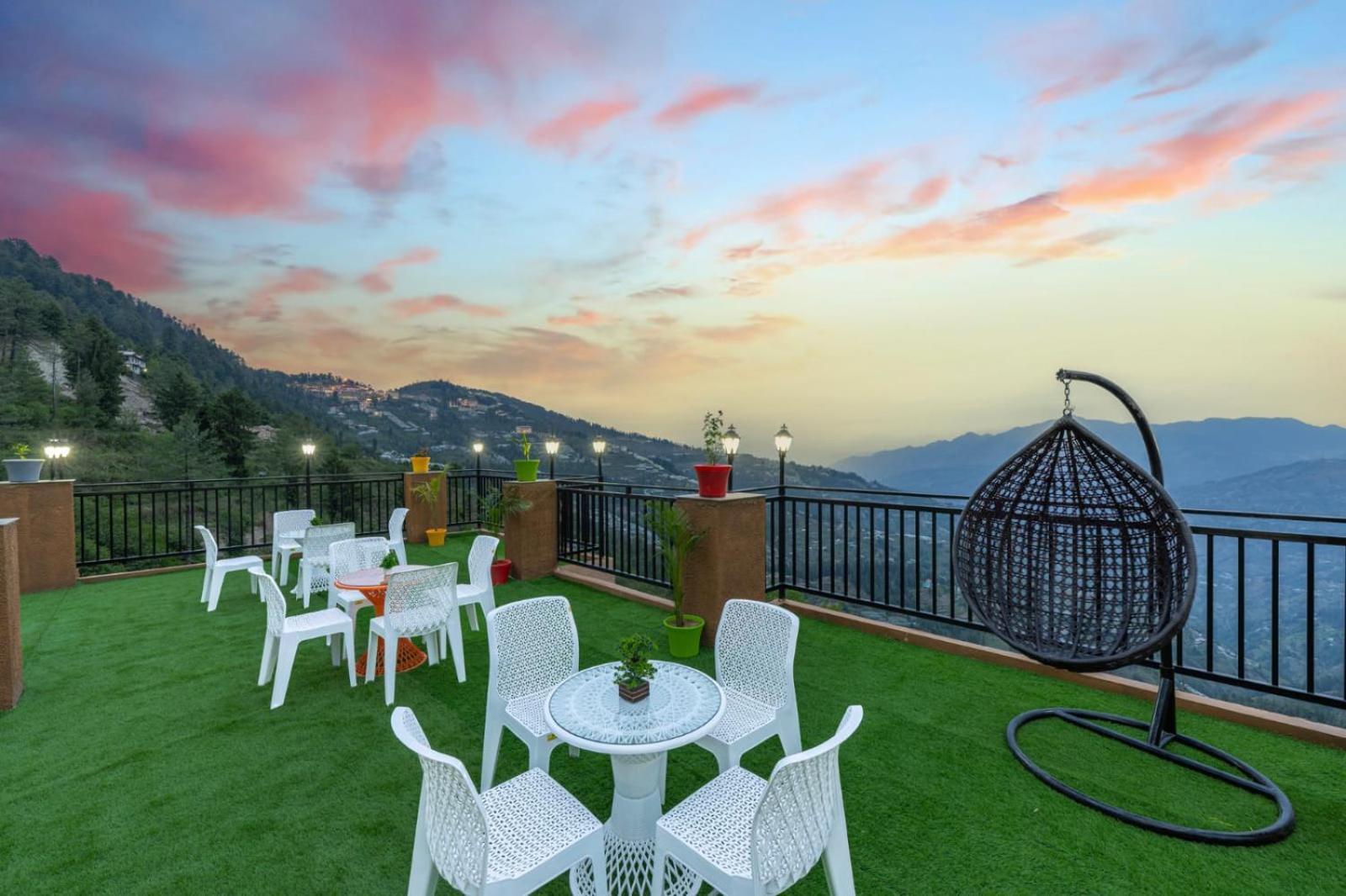 The Countryside Retreat I Vacations I Conference I Mice I Family Events I Open Air Terrace I Sky Bonfire I Kufri By Exotic Stays Шімла Екстер'єр фото