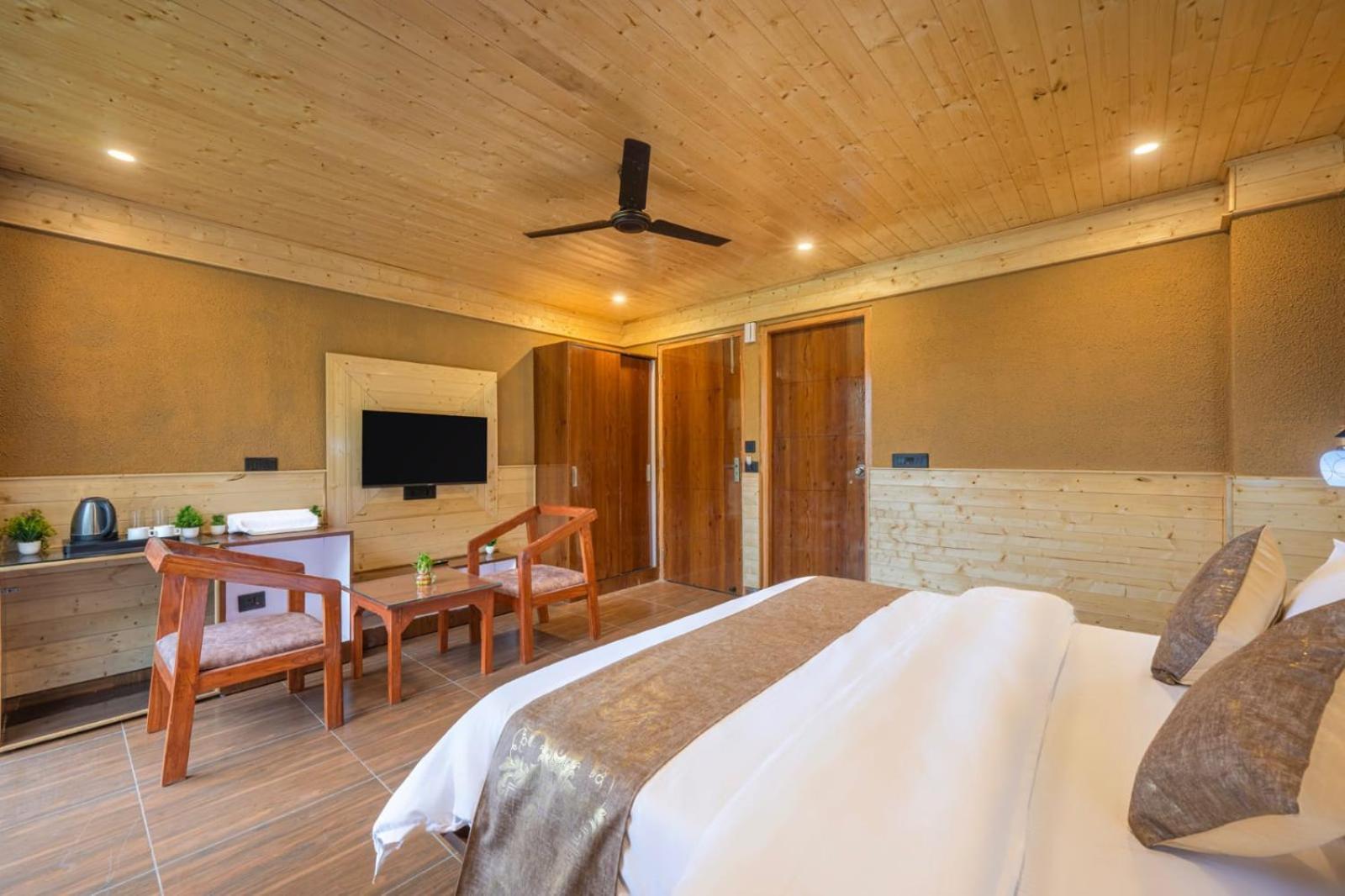 The Countryside Retreat I Vacations I Conference I Mice I Family Events I Open Air Terrace I Sky Bonfire I Kufri By Exotic Stays Шімла Екстер'єр фото