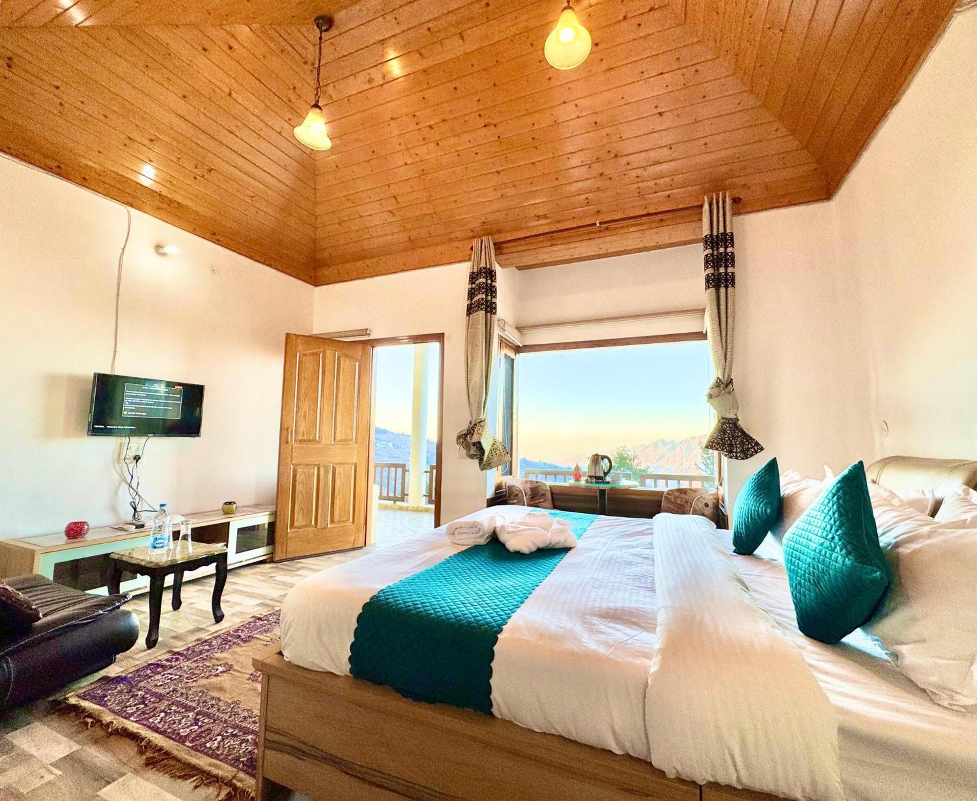 The Countryside Retreat I Vacations I Conference I Mice I Family Events I Open Air Terrace I Sky Bonfire I Kufri By Exotic Stays Шімла Екстер'єр фото
